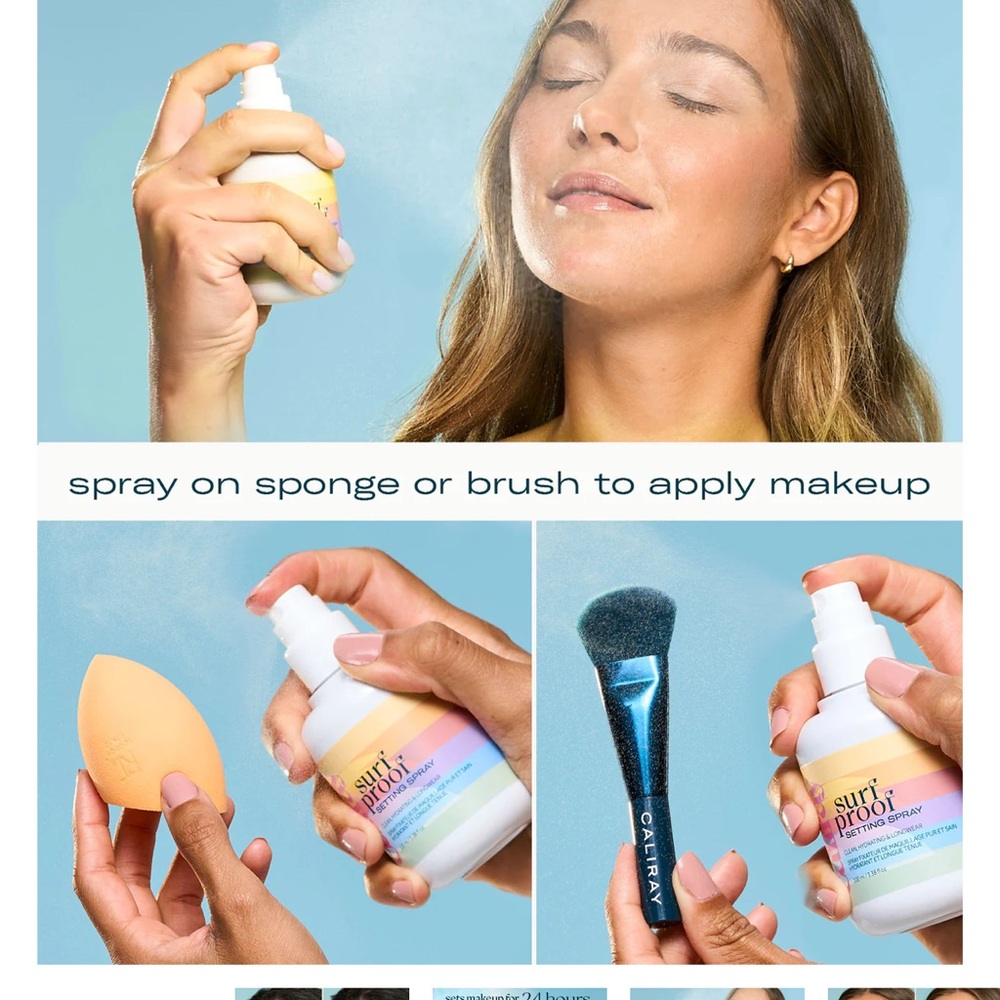 Caliray Surf Proof Setting Spray - Picture 3 of 4